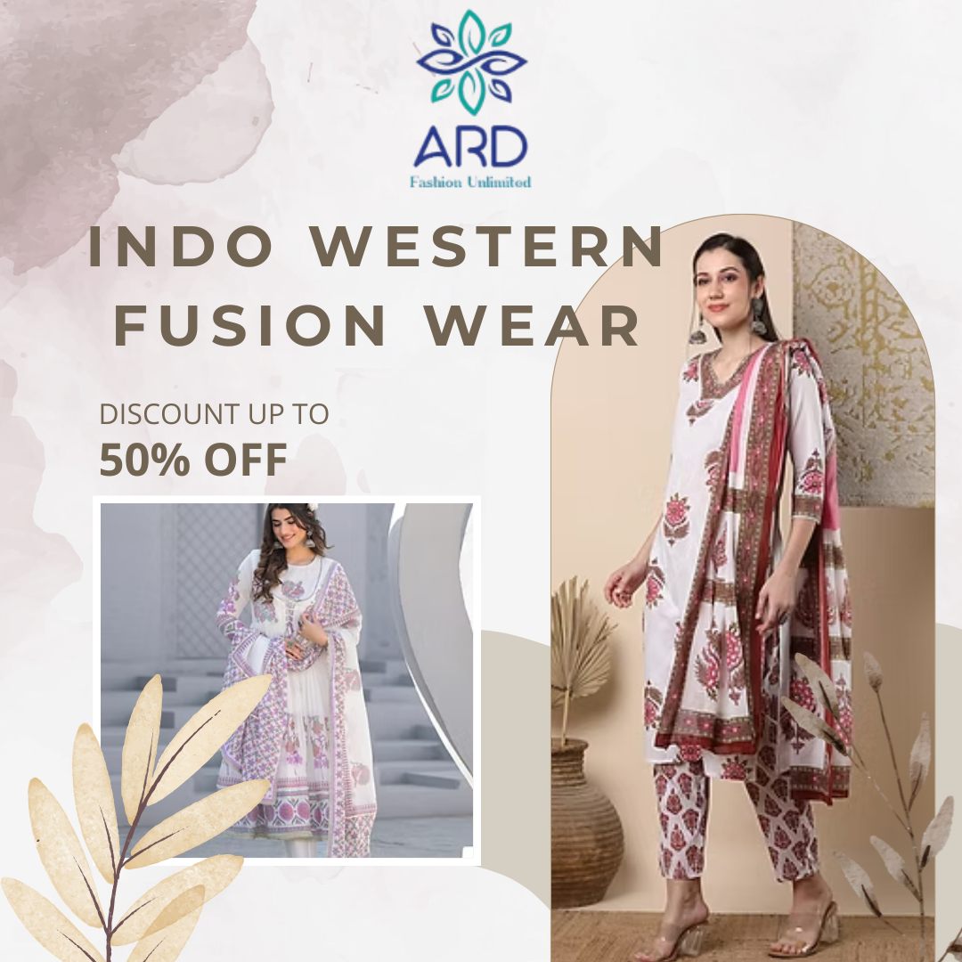 indo western fusion wear
