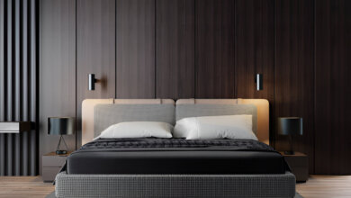 Black Divans Bed