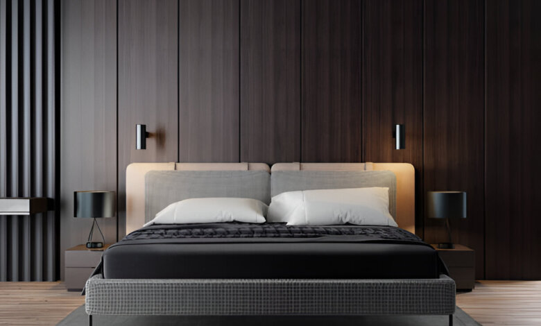 Black Divans Bed