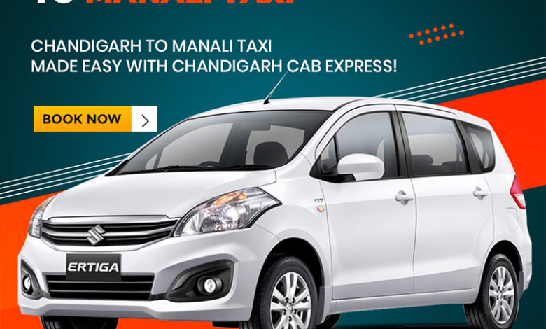 taxi from chandigarh to manali