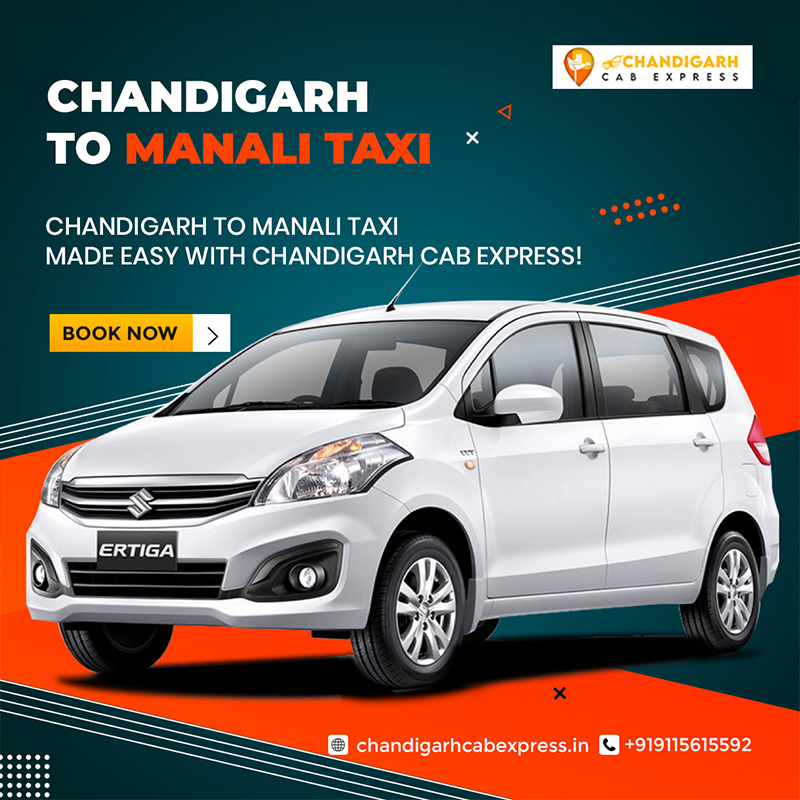 taxi from chandigarh to manali