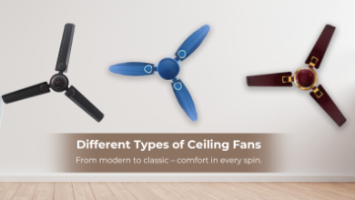 different types of fans