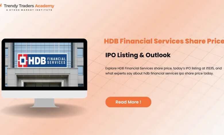 HDB-Financial-Services-Share-Price