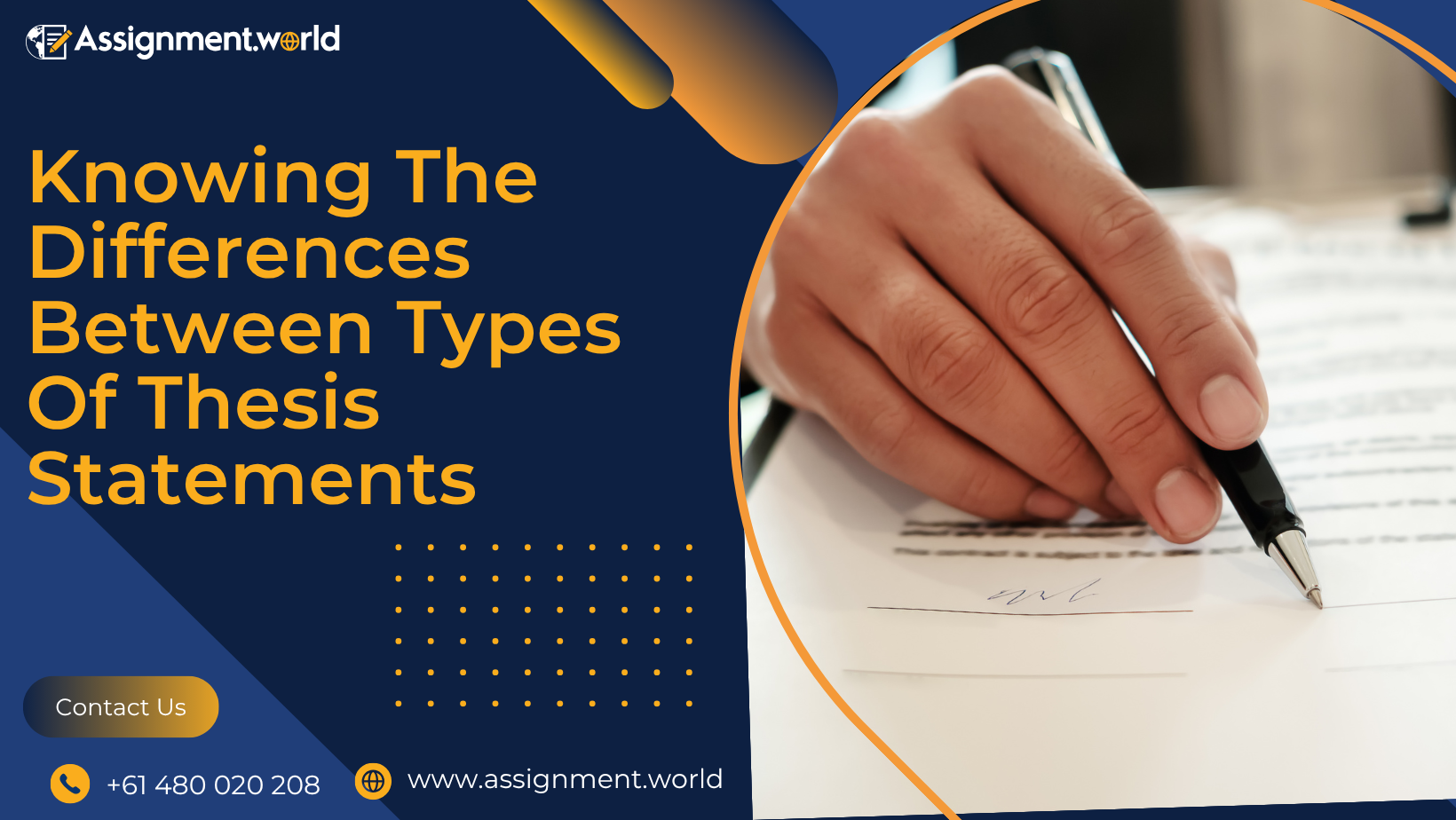 The Differences Between Types Of Thesis Statements