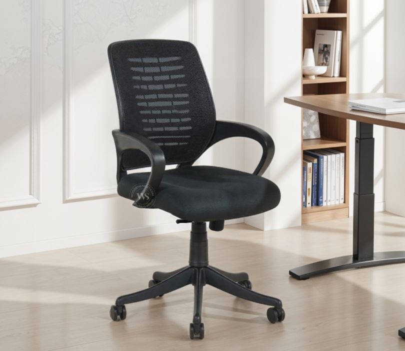 office chair at wooden street