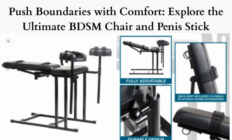 BDSM Chair and Penis Stick