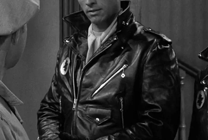 black leather jacket Twilight Zone
