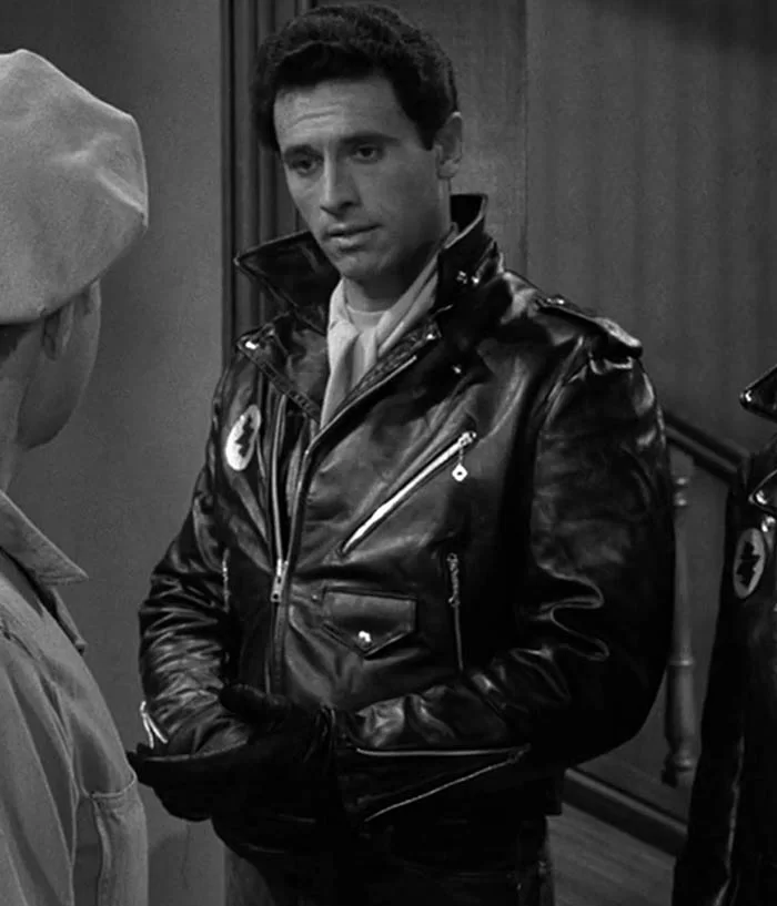 black leather jacket Twilight Zone