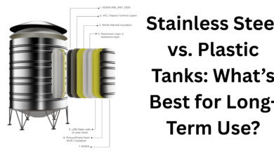 stainless steel water tank