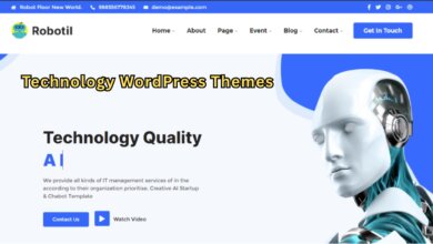 Which Technology WordPress Themes Power Modern Tech Sites?
