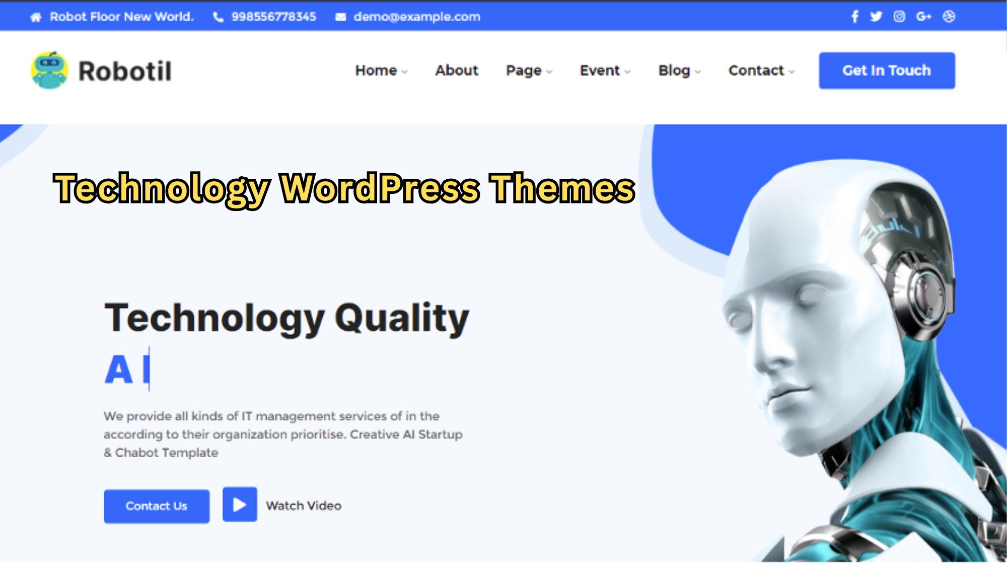 Which Technology WordPress Themes Power Modern Tech Sites?