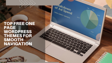 Top Free One Page WordPress Themes for Smooth Navigation
