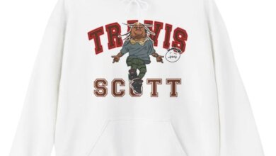 Travis Scott Hoodie Rage Academy White