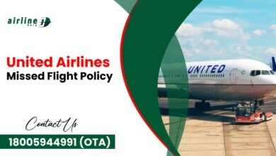 united airlines missed flight policy