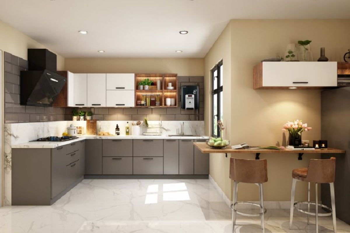 Chic & Compact: Space-Efficient Modular Kitchen Designs