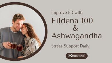 Improve ED with Fildena 100 & Ashwagandha Stress Support Daily