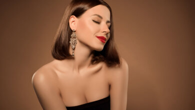 black dress jewelry ideas