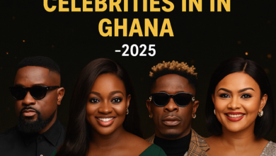 celebrities in ghana