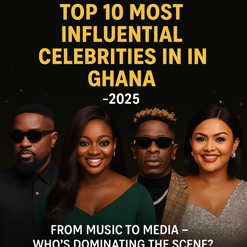 celebrities in ghana
