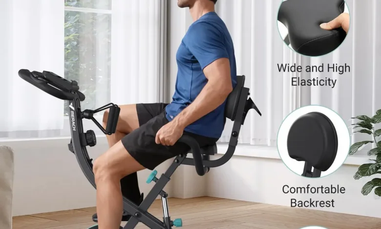 Merach Folding Exercise Bike