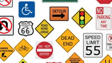 road signage