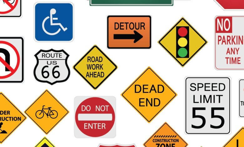 road signage
