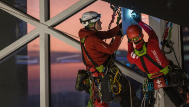 rope access harness