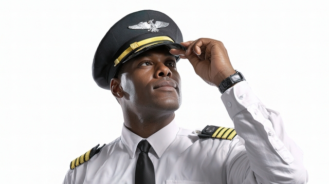 military peak caps