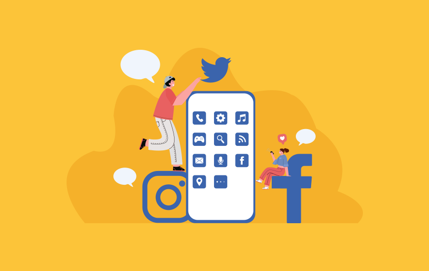 social media app development