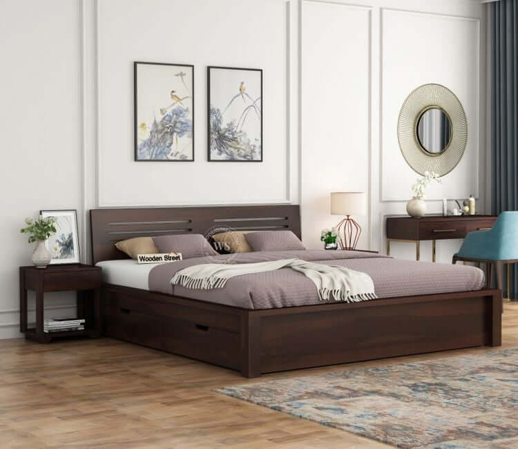 king bed