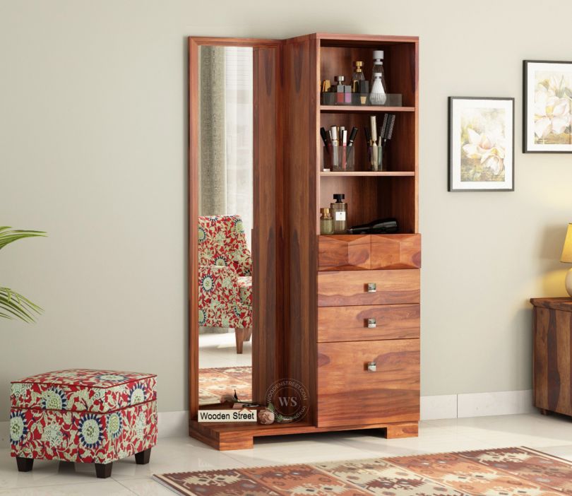 buy dressing table design online from wooden street