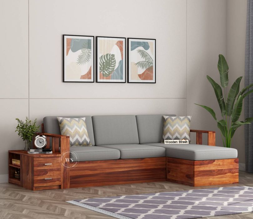 Why Wooden Street’s L Shape Sofa are Perfect for Family Gatherings