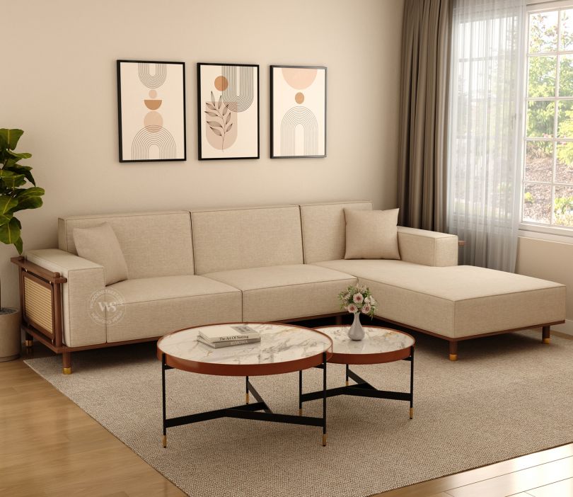 buy l shape sofa design from wooden street