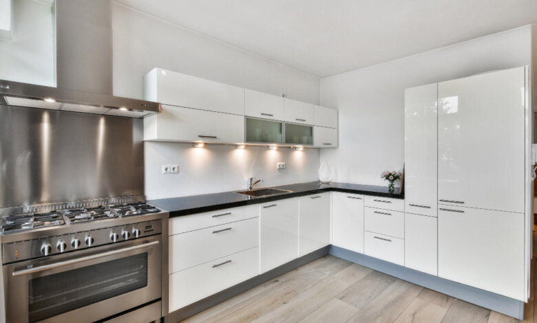 cabinets and countertops