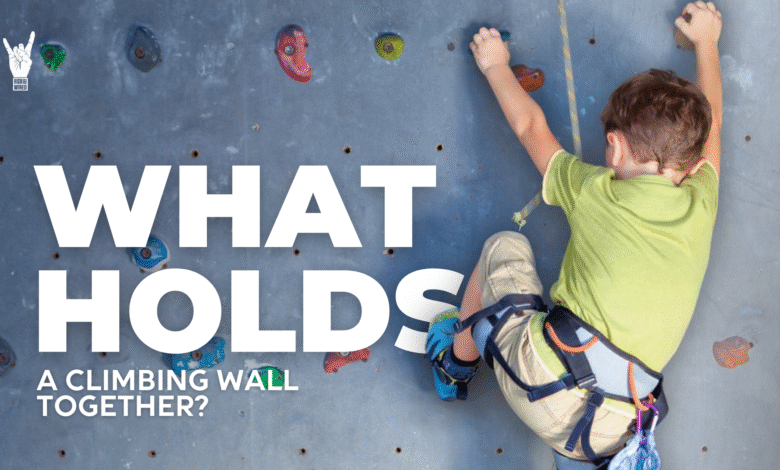 What Holds a Climbing Wall Together?