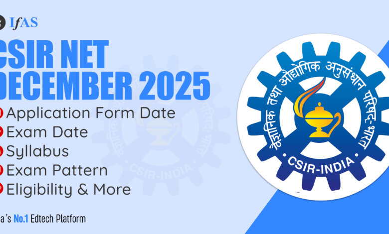 CSIR NET Dec 2025