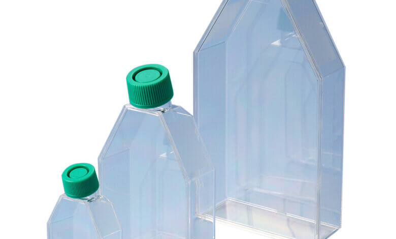 cell growth flasks