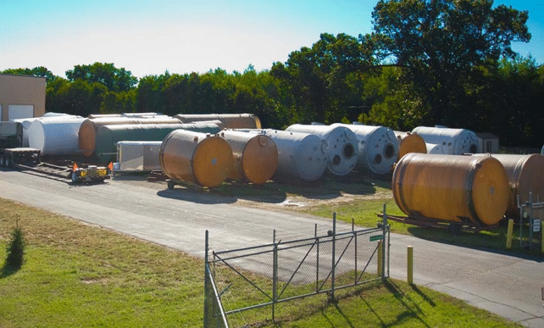 industrial storage tanks