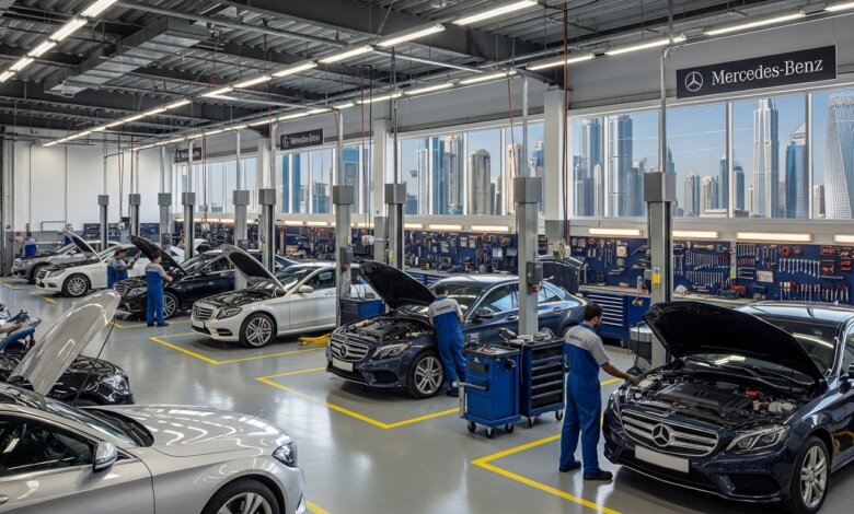 Mercedes Workshop in Dubai