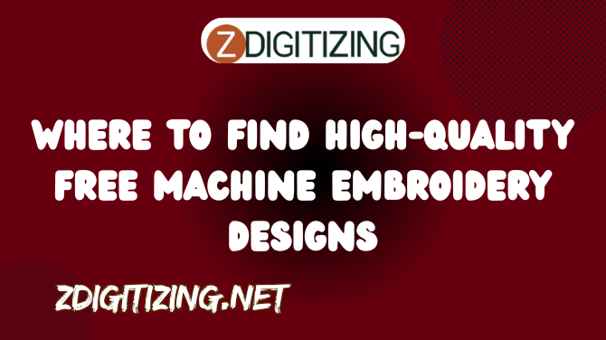 Free Machine Embroidery Designs