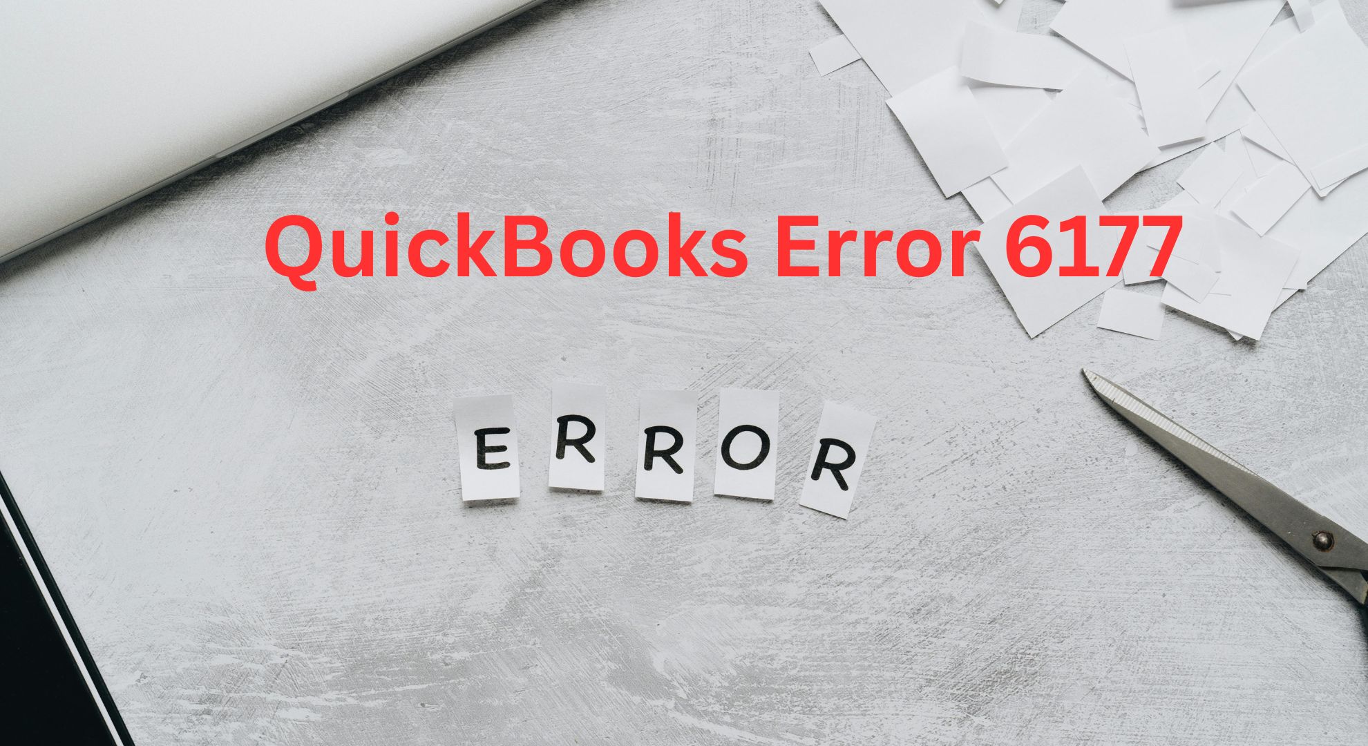 QuickBooks Error 6177 image