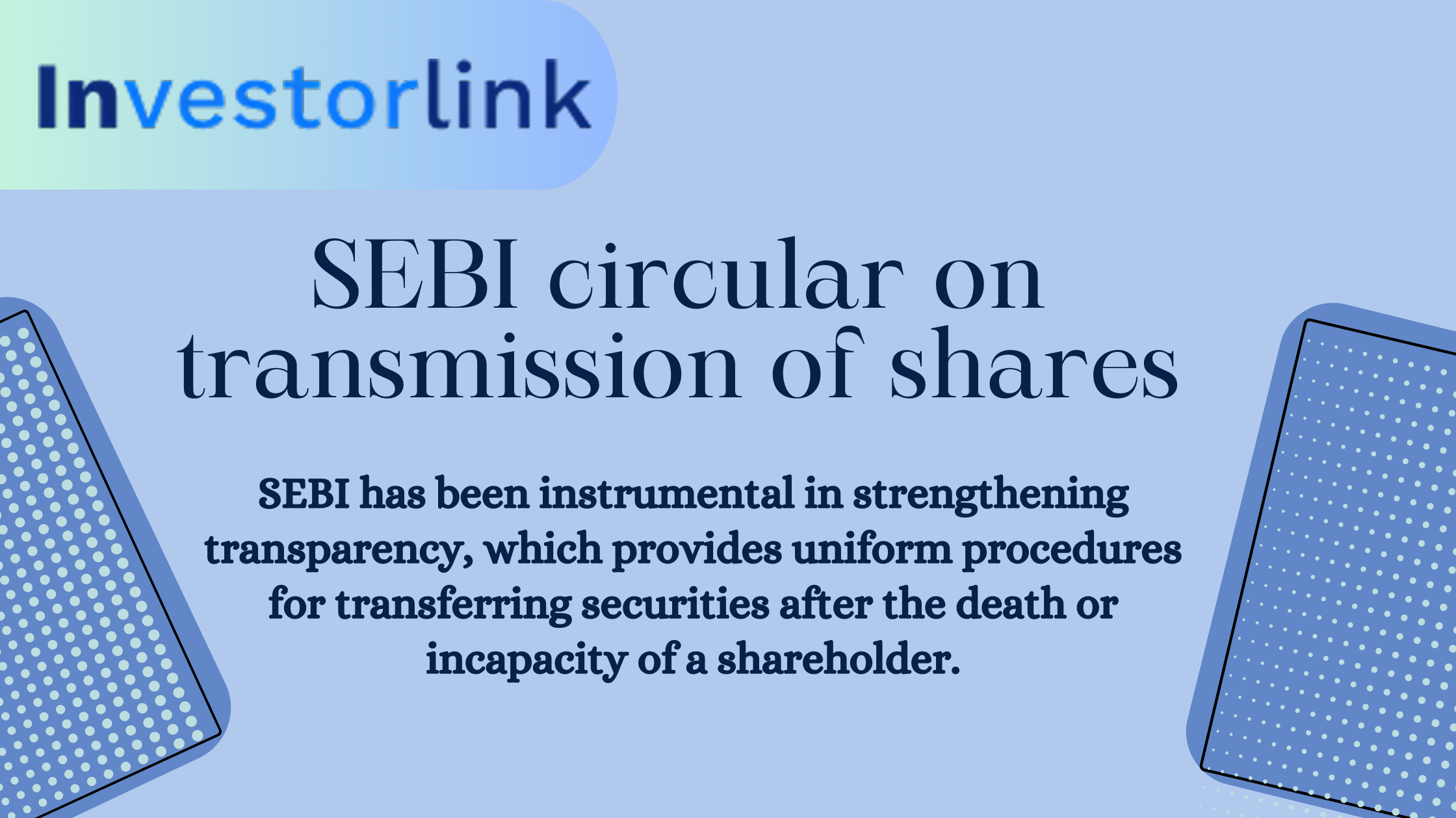 SEBI circular on transmission of shares