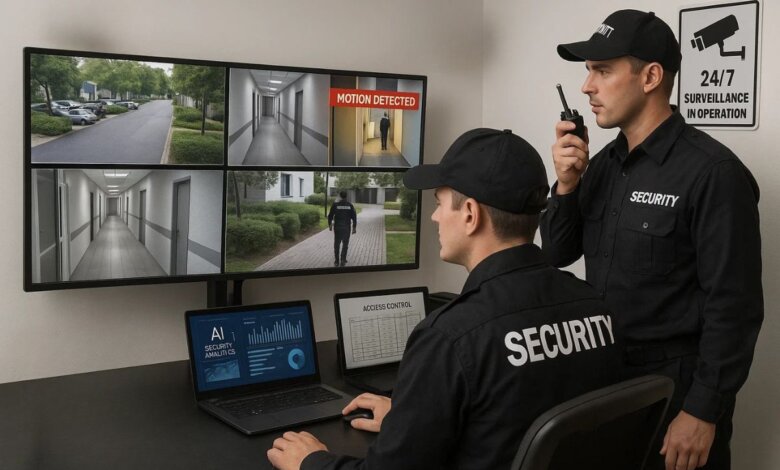 How to Integrate CCTV and Security Guards for Better Property Protection