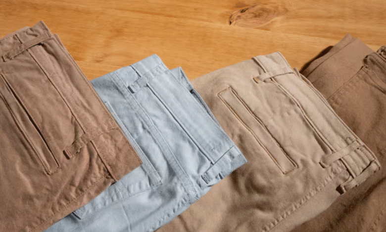 Slim fit pants