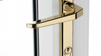 UPVC door knob