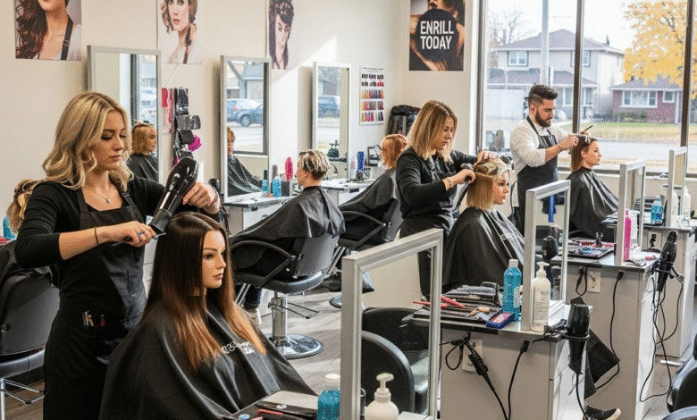 hair salon school in Mississauga
