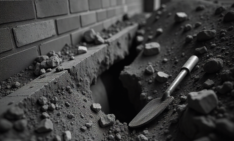 crack repair basement