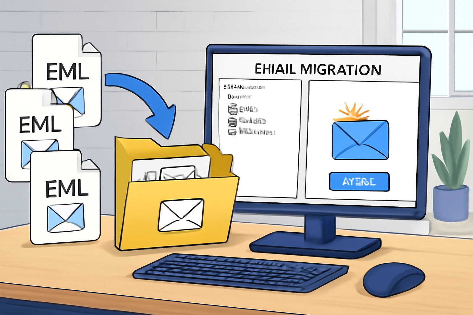 Migrate EML to Windows Live Mail | MyDigiSoft Guide