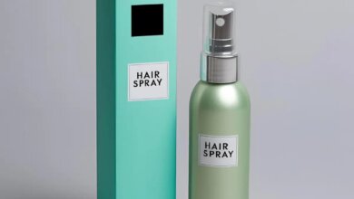 CUSTOM HAIR SPRAY BOXES