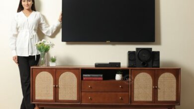 Wooden Street Tv unit